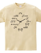 Math Clock (Science Design)