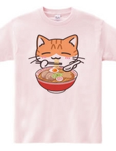 Ramen Cat Brown Tiger White Cat Ver