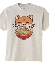 Ramen Cat Brown Tiger White Cat Ver