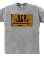 UFO Crash Site (Roswell, New Mexico) [Funny Sign] Vintage Re