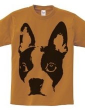 Boston Terrier Stencil