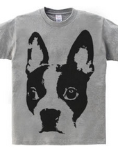 Boston Terrier Stencil