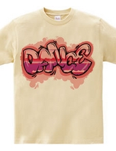 Graffiti Logo DANCE (flashy pink)