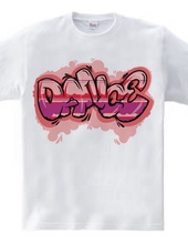 Graffiti Logo DANCE (flashy pink)