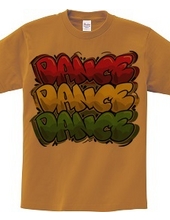 Graffiti Logo DANCE-DANCE-DANCE(ryg)