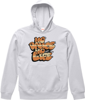 グラフィティロゴ NO DANCE NO LIFE(orange)