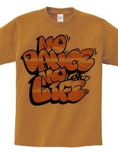 グラフィティロゴ NO DANCE NO LIFE(orange)