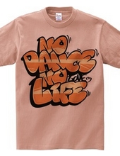 グラフィティロゴ NO DANCE NO LIFE(orange)