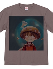 メルヘン少年きのこTシャツ