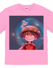 メルヘン少年きのこTシャツ