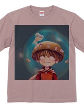 メルヘン少年きのこTシャツ