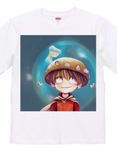 メルヘン少年きのこTシャツ