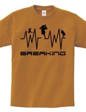 Breaking (Heartbeat) [Sports Design] Character Black