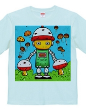 Robot Mushroom T-Shirt
