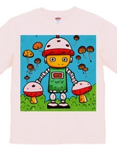 Robot Mushroom T-Shirt