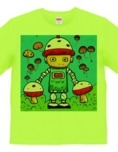 Robot Mushroom T-Shirt