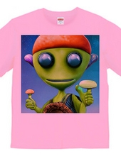 "Alien Mushroom" T-shirt from Mushroom Star