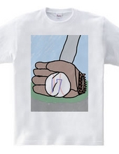 One Stroke Art Baseball No. 17 Normal Edition