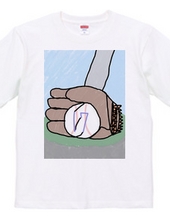 One Stroke Art Baseball No. 17 Normal Edition