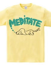 Meditate dog