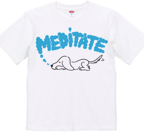 Meditate dog