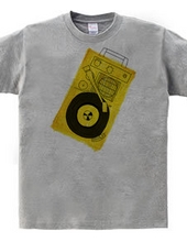 Yellow record player