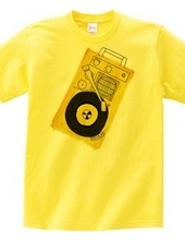 Yellow record player