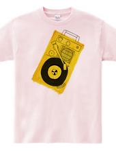 Yellow record player