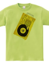 Yellow record player