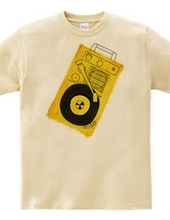 Yellow record player