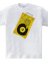 Yellow record player