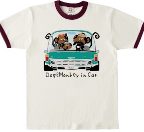 Dog&Monkey in Car