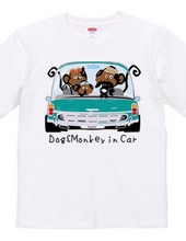 Dog&Monkey in Car