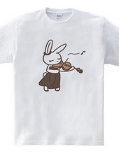 Mr./Ms. Rabbit playing the violin