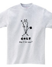 GOLF -cup & rabbit