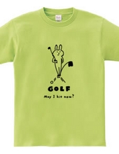 GOLF -cup & rabbit