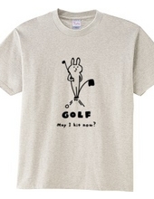 GOLF -cup & rabbit